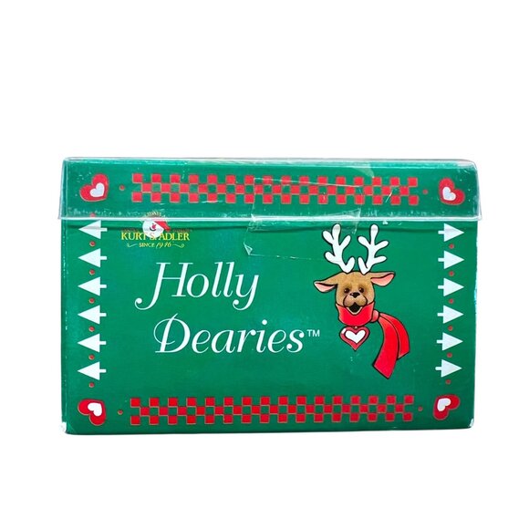 Kurt Adler Santa Santas World Holly Dearies Christmas Ornament with Bells - Picture 10 of 14